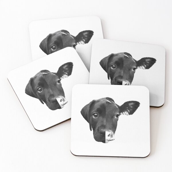Item preview, Speciesism Cow Dog Split Face   	 designed and sold by caenpparpdp30.