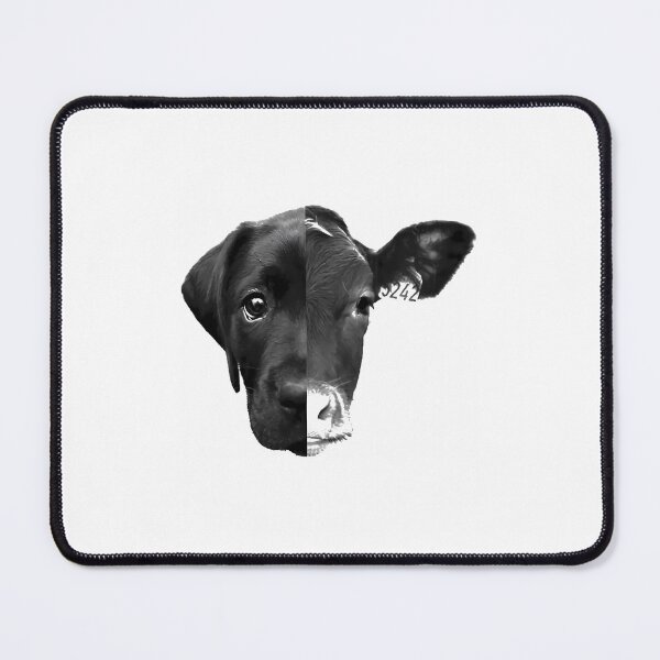 Item preview, Speciesism Cow Dog Split Face   	 designed and sold by caenpparpdp30.