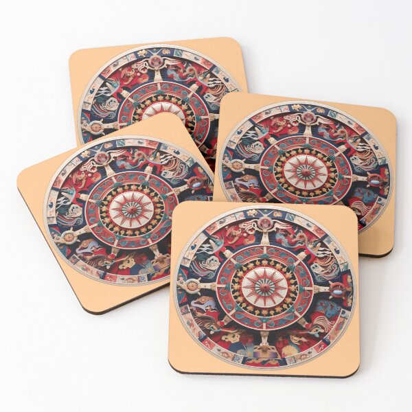 Item preview, Modern summery design reminiscent of traditional mandalas designed and sold by Pflugart.