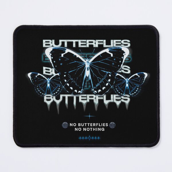 Item preview, Grunge Butterflies Streetwear Design designed and sold by Cyber-Cyanide.