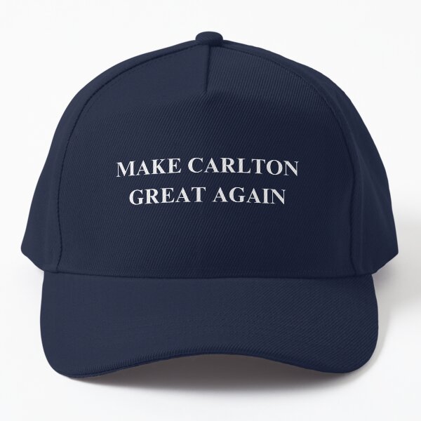Item preview, MAKE CARLTON GREAT AGAIN (NAVY) designed and sold by skinnylobster.