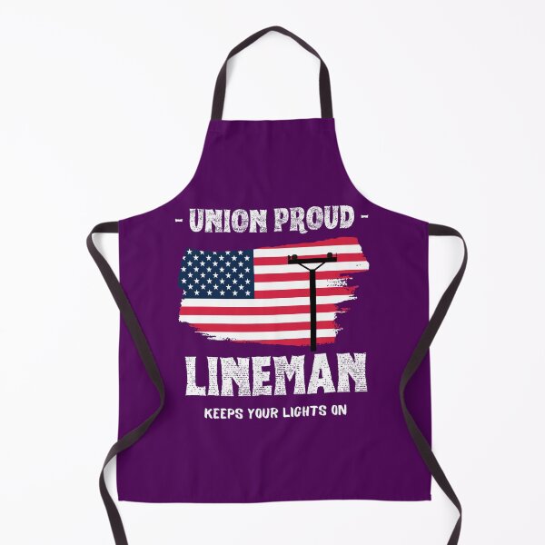Item preview, Union Proud Lineman Keeps Your Lights On Active  designed and sold by Margotpuckett.