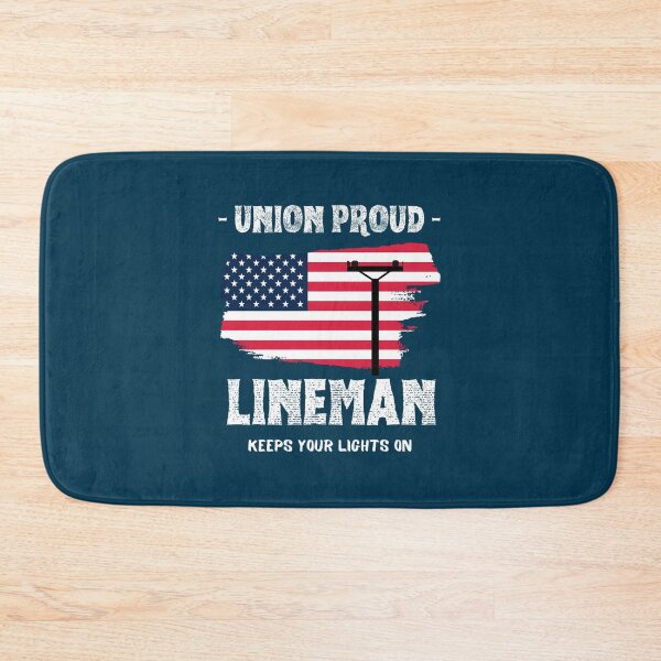Item preview, Union Proud Lineman Keeps Your Lights On Active  designed and sold by Margotpuckett.