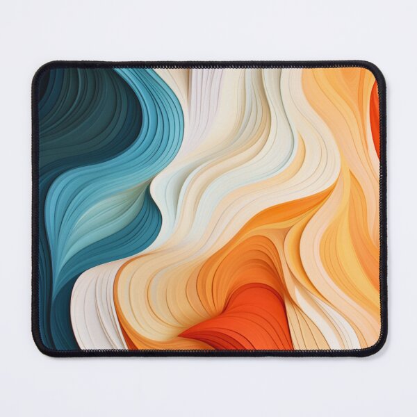 Item preview, Colorful Abstract wavy designed and sold by LazyLifestyle.