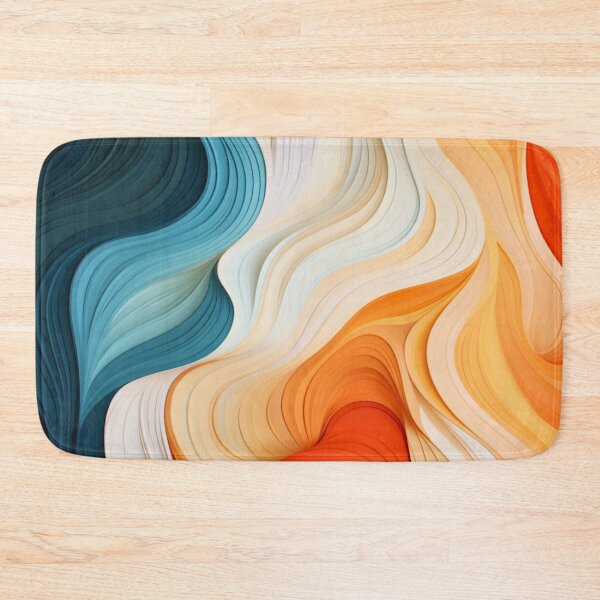 Item preview, Colorful Abstract wavy designed and sold by LazyLifestyle.