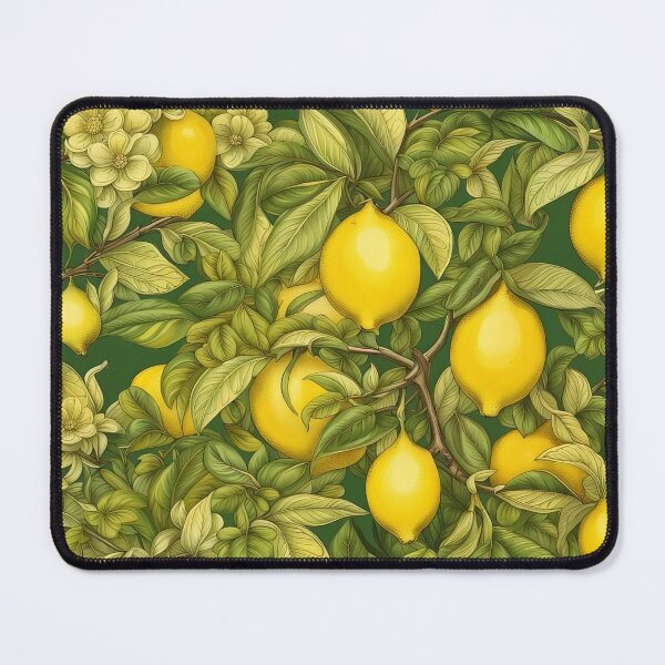 Item preview, A Lemon Tree Has A Lot Of Lemons Botanical Pattern Illustration designed and sold by taiche.