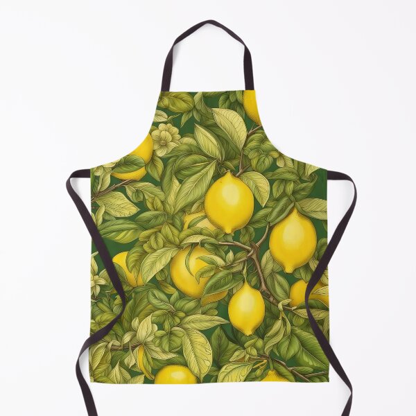 Item preview, A Lemon Tree Has A Lot Of Lemons Botanical Pattern Illustration designed and sold by taiche.
