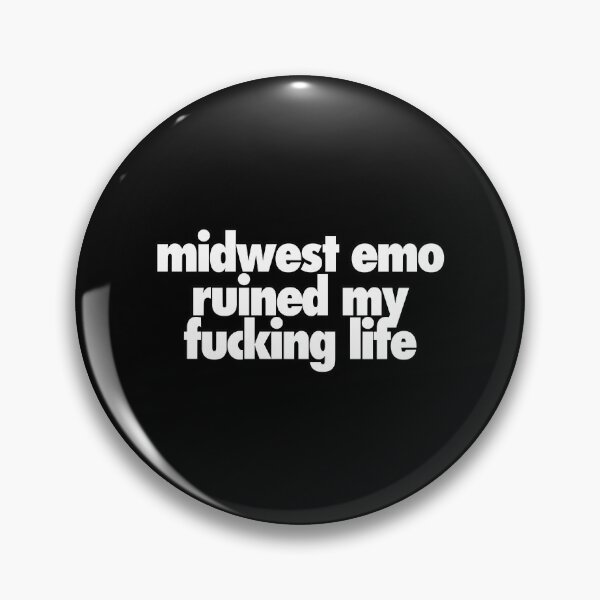Item preview, MIDWEST EMO RUINED MY LIFE designed and sold by CathieMotley.
