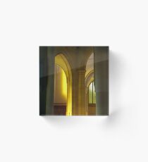 Sunlight Through The Window (Bendigo Cathedral) Acrylic Block