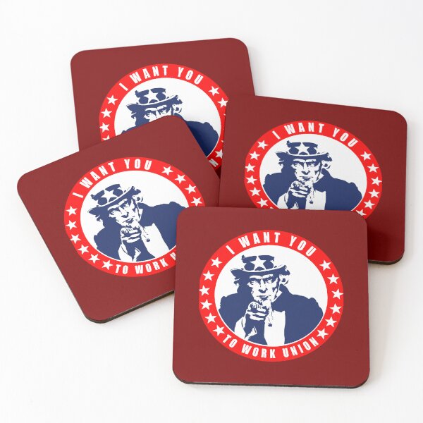 Item preview, Funny Uncle Sam - Work Union designed and sold by Margotpuckett.
