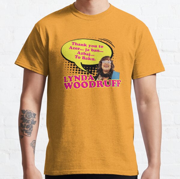 Eurovision: Lynda Woodruff (Baku) Classic T-Shirt