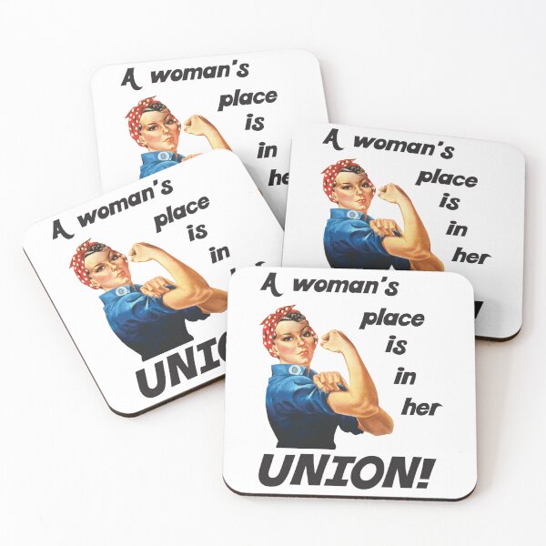 Item preview, Pro Union Strong - Union Proud Rosie the Riveter   designed and sold by Margotpuckett.