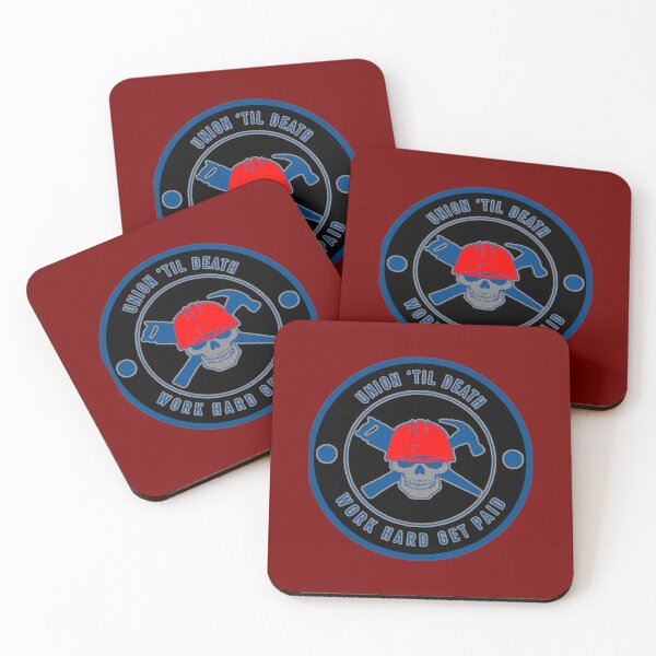Item preview, Union til Death - Work Hard Get Paid - Pro Union designed and sold by Margotpuckett.