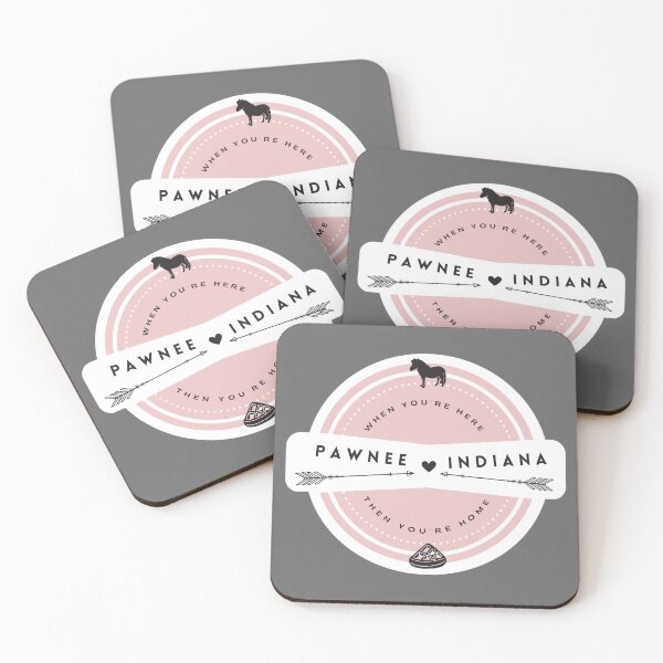 Item preview, Pawnee home - pink designed and sold by Lucrezia Corti.
