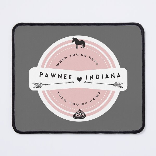 Item preview, Pawnee home - pink designed and sold by Lucrezia Corti.