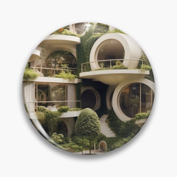 Item preview, The modernized house and the garden digital art designed and sold by EternityLoves.