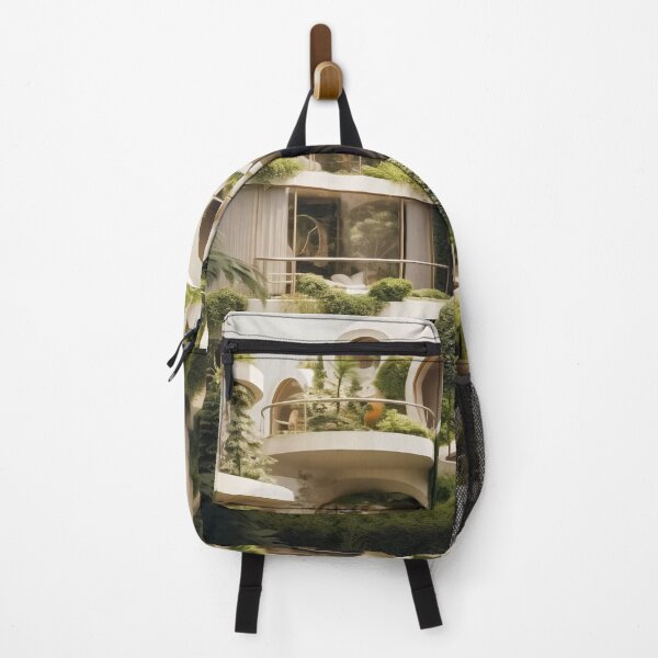 Item preview, The modernized house and the garden digital art designed and sold by EternityLoves.