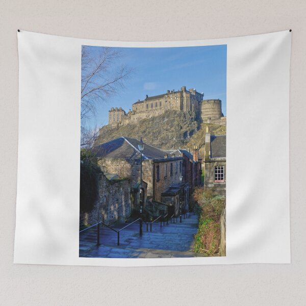 Item preview, Edinburgh Castle & The Vennel Steps. designed and sold by AlbaPhotography.