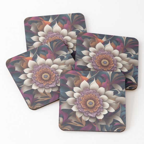Item preview, 3d flowers pattern designed and sold by CoolPixels.