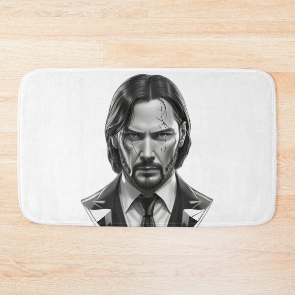 Item preview, John Wick Black and White Pencil Art designed and sold by MTS81.