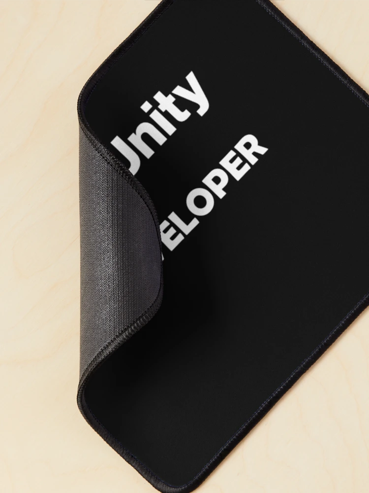 Thumbnail 2 of 5, Mouse Pad, Unity Developer - Unity Game Developer designed and sold by CECIRUDNICKI.