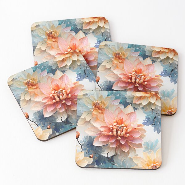 Item preview, Watercolor bright lotus No.4 designed and sold by ArtofThep.