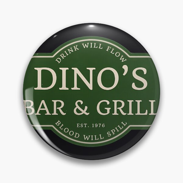 Item preview, Dino_s Bar and Grill  	 designed and sold by etirnodao15.
