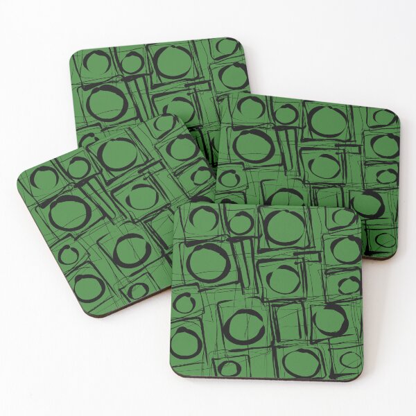Item preview, green abstract designed and sold by neurostructure.