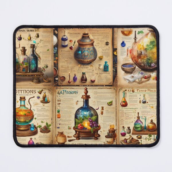 Item preview, A Guide to Potions Mini Collage 1 designed and sold by FeatheredWolf.