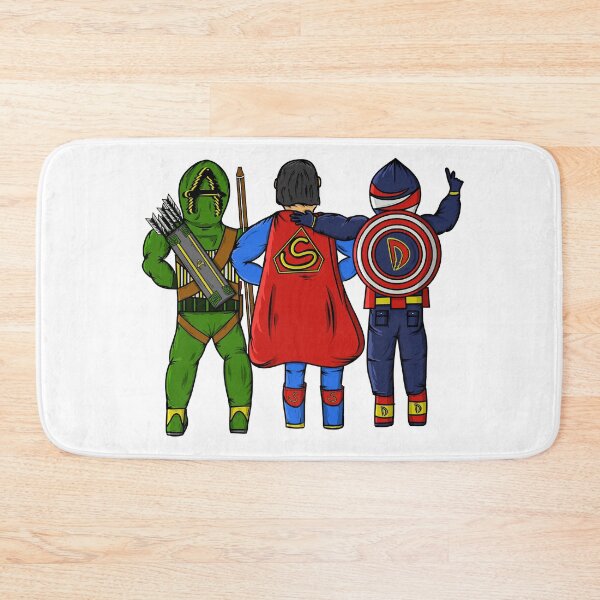 Item preview, Three Superhero Best Friend designed and sold by ozilioclothing.