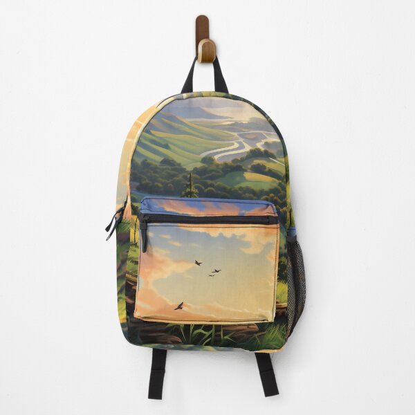 Item preview, The upcountry on the hill sightseeing view designed and sold by EternityLoves.