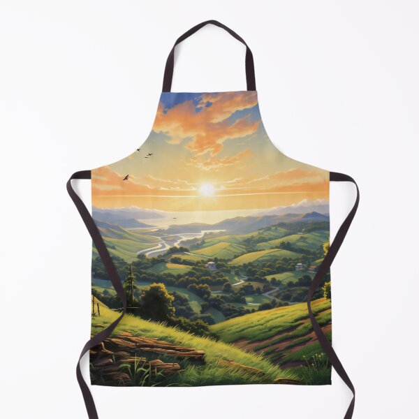 Artikelvorschau, Das Landesinnere auf dem Hügel mit Blick auf die Sehenswürdigkeiten entworfen und verkauft von EternityLoves.