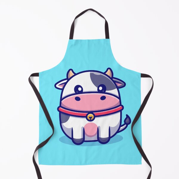 Item preview, "Charming Baby Cow Sitting - Cartoon Vector Illustration designed and sold by hjian8219.