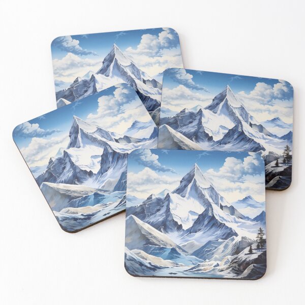 Item preview, The highest mountain cover with snow designed and sold by EternityLoves.