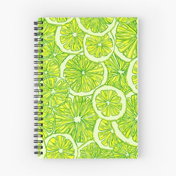 Item preview, pattern with hand drawing cut limes designed and sold by amekamura.