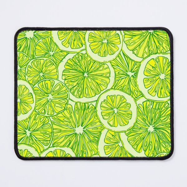 Item preview, pattern with hand drawing cut limes designed and sold by amekamura.