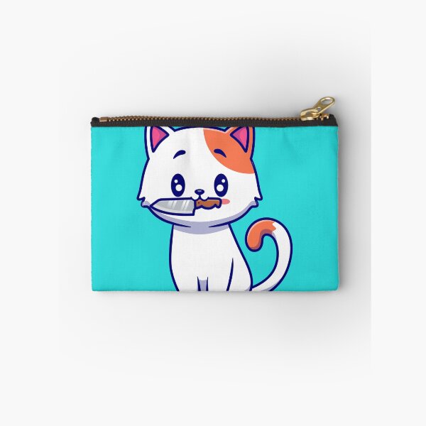 Item preview, Playful Cat with a Curious Twist - Cartoon Illustration designed and sold by hjian8219.