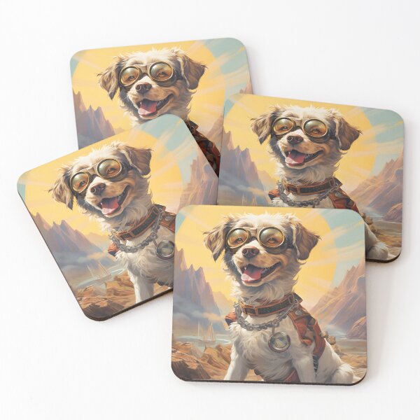 Item preview, A dog with a backpack on his back designed and sold by Nickyayee.