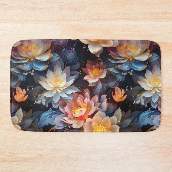 Item preview, Watercolor Dark lotus No.3 designed and sold by ArtofThep.