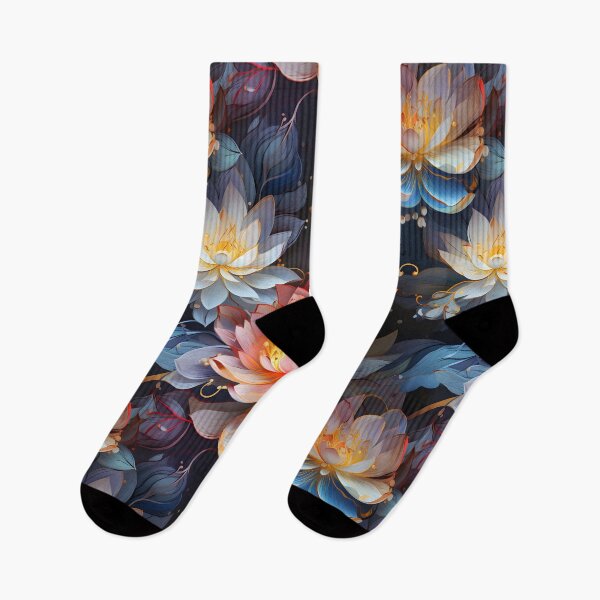 Item preview, Watercolor Dark lotus No.3 designed and sold by ArtofThep.