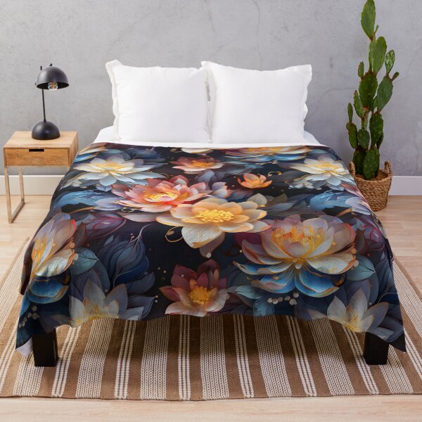 Item preview, Watercolor Dark lotus No.3 designed and sold by ArtofThep.