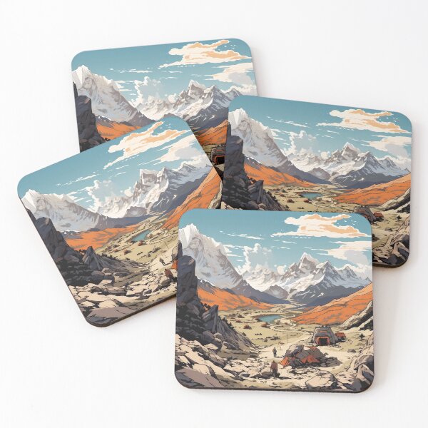 Item preview, The drawing of base camp  designed and sold by EternityLoves.