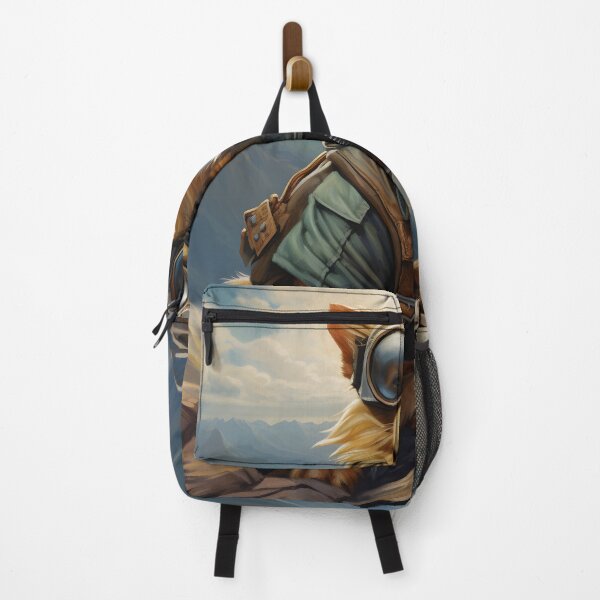 Item preview, A dog with a backpack on his back designed and sold by Nickyayee.