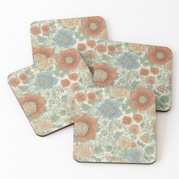 Item preview, Vintage flowers, classic floral elements designed and sold by CoolPixels.