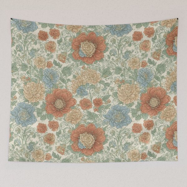 Item preview, Vintage flowers, classic floral elements designed and sold by CoolPixels.