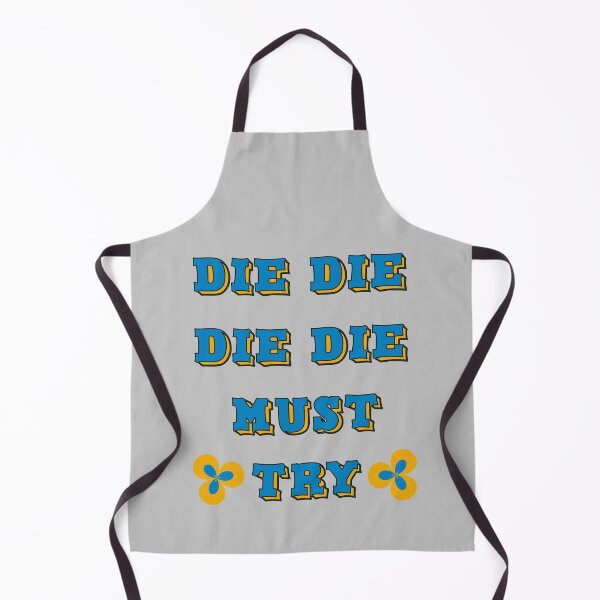 Item preview, Die Die Must Try Retro designed and sold by UniqueDesignHub.