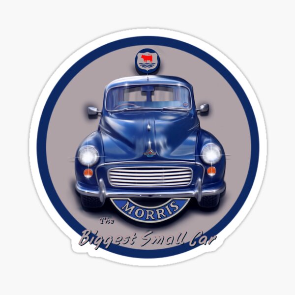Classic Car Sticker Retro Period British Made in Birmingham Chrome Sticker