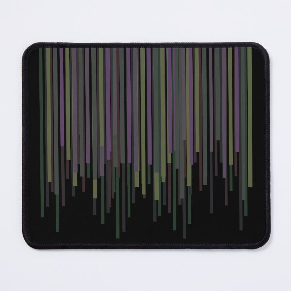 Item preview, Dark Thick Vertical Lines Fringe (Black) designed and sold by Petra Rosa.
