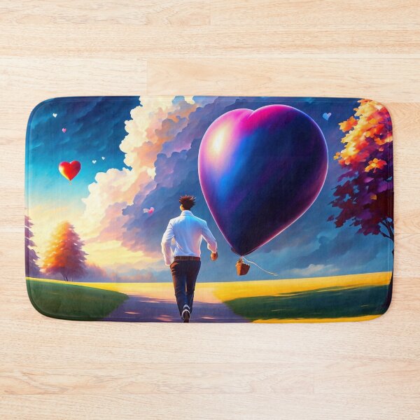 Item preview, A heart shaped balloon flying designed and sold by M-Y-A-R-T-.
