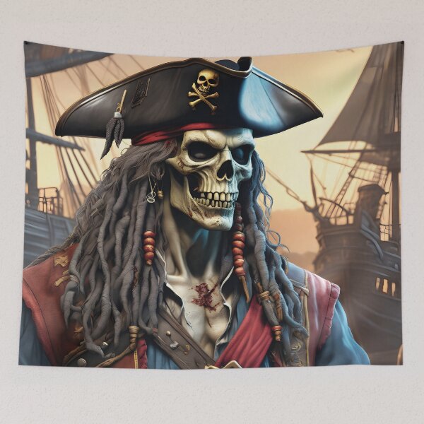Item preview, Pirate Zombies at Sea designed and sold by Mauswohn.